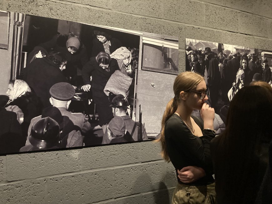 Exposition permanente des Territoires de la Mémoire "PLUS JAMAIS ÇA !" pour nos élèves de 4G