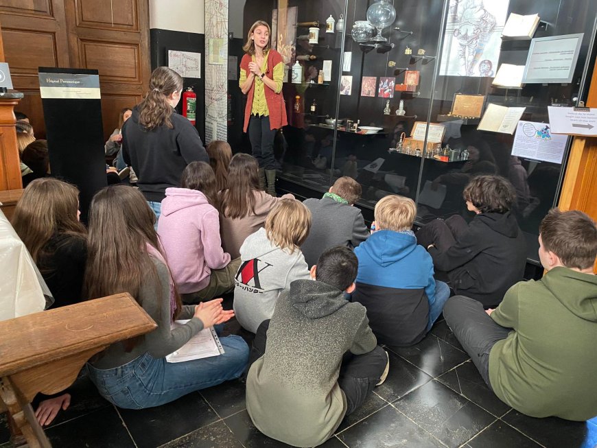 Visite de l’Hôpital Notre-Dame à la Rose pour nos élèves de 2C et 2S