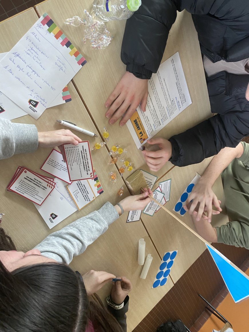 Jeu informatif "La Jauge" sur le Pacte pour un Enseignement d'excellence