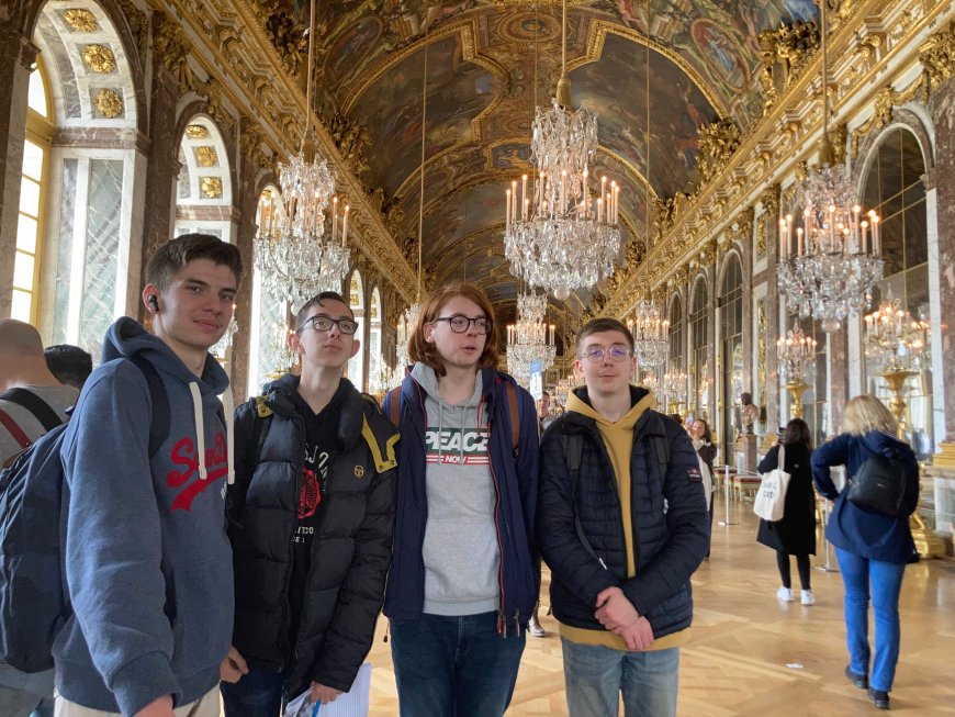 Visite du château de Versailles et de ses jardins pour nos élèves de 3TQ/4G