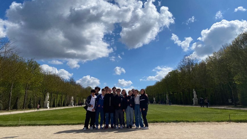 Visite du château de Versailles et de ses jardins pour nos élèves de 3TQ/4G