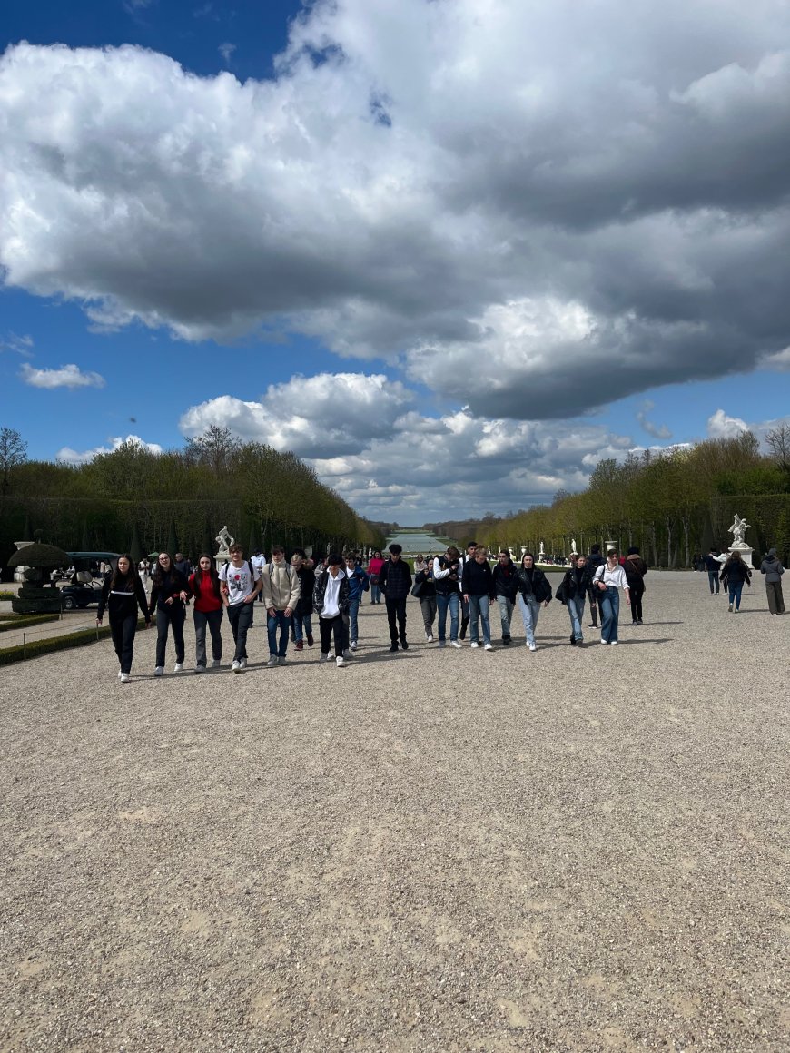 Visite du château de Versailles et de ses jardins pour nos élèves de 3TQ/4G